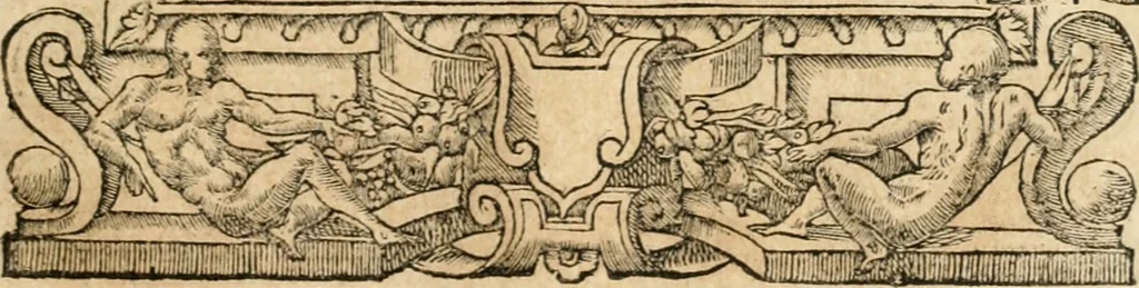 An illustration from Emblemata Andreae Alciati, iurisconsulti clarissimi, 1548, leaf 94