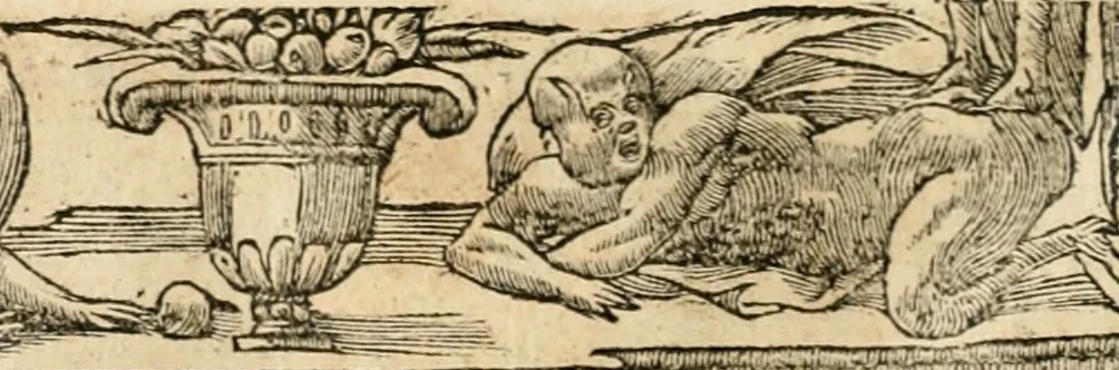 An illustration from Emblemata Andreae Alciati, iurisconsulti clarissimi, 1548, leaf 99