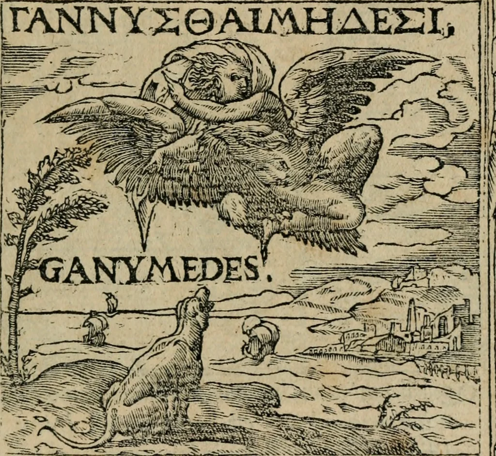 An illustration from Emblemata Andreae Alciati ..., 1548, leaf 10