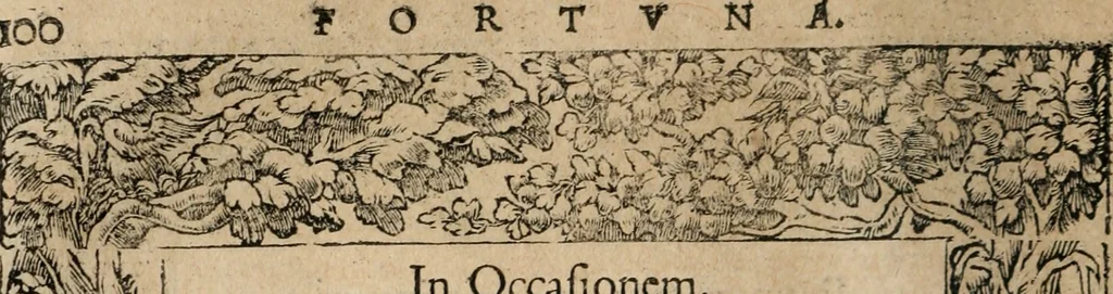 An illustration from Emblemata Andreae Alciati ..., 1548, leaf 103