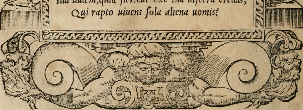 An illustration from Emblemata Andreae Alciati ..., 1548, leaf 107