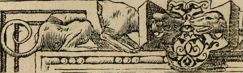 An illustration from Emblemata Andreae Alciati ..., 1548, leaf 11