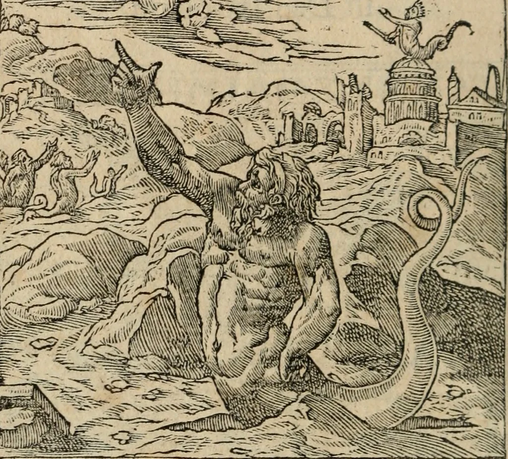 An illustration from Emblemata Andreae Alciati ..., 1548, leaf 11