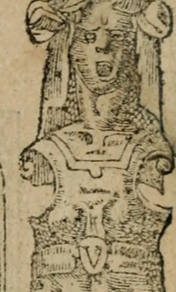 An illustration from Emblemata Andreae Alciati ..., 1548, leaf 112