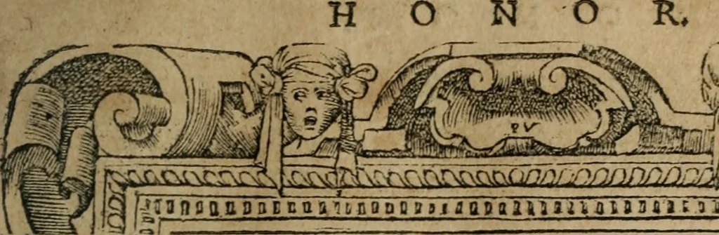An illustration from Emblemata Andreae Alciati ..., 1548, leaf 114