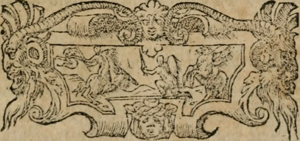 An illustration from Emblemata Andreae Alciati ..., 1548, leaf 114