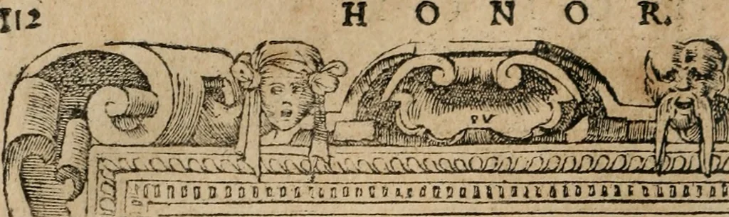 An illustration from Emblemata Andreae Alciati ..., 1548, leaf 115
