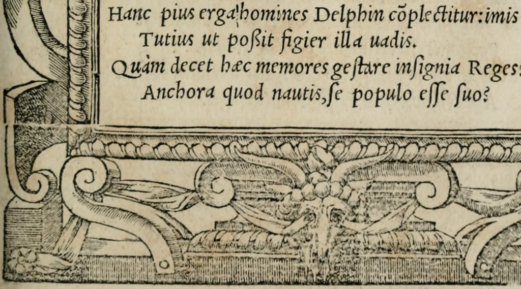 An illustration from Emblemata Andreae Alciati ..., 1548, leaf 118