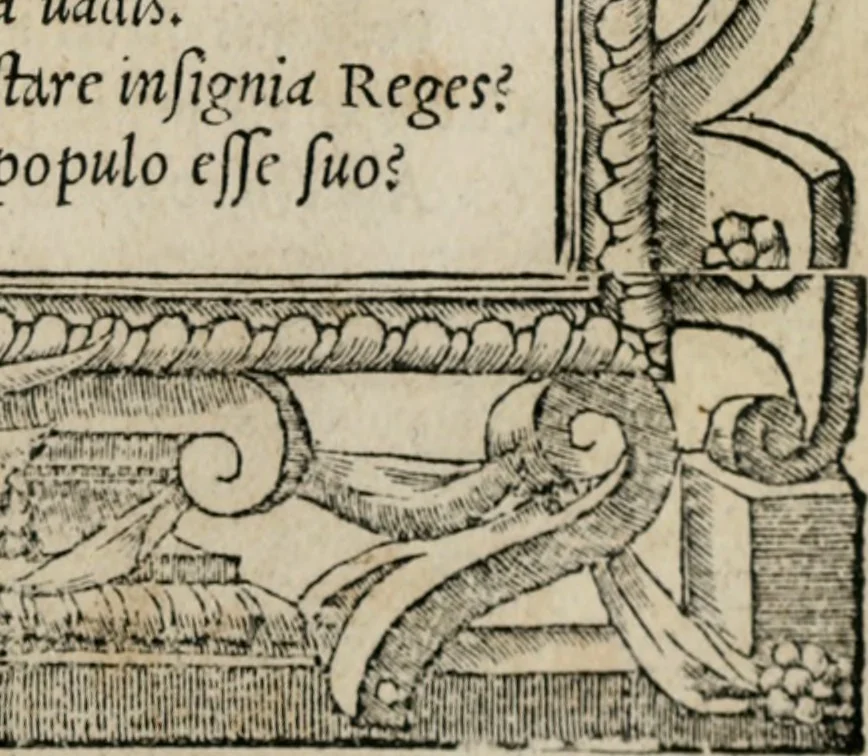 An illustration from Emblemata Andreae Alciati ..., 1548, leaf 118