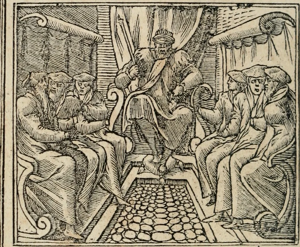 An illustration from Emblemata Andreae Alciati ..., 1548, leaf 119