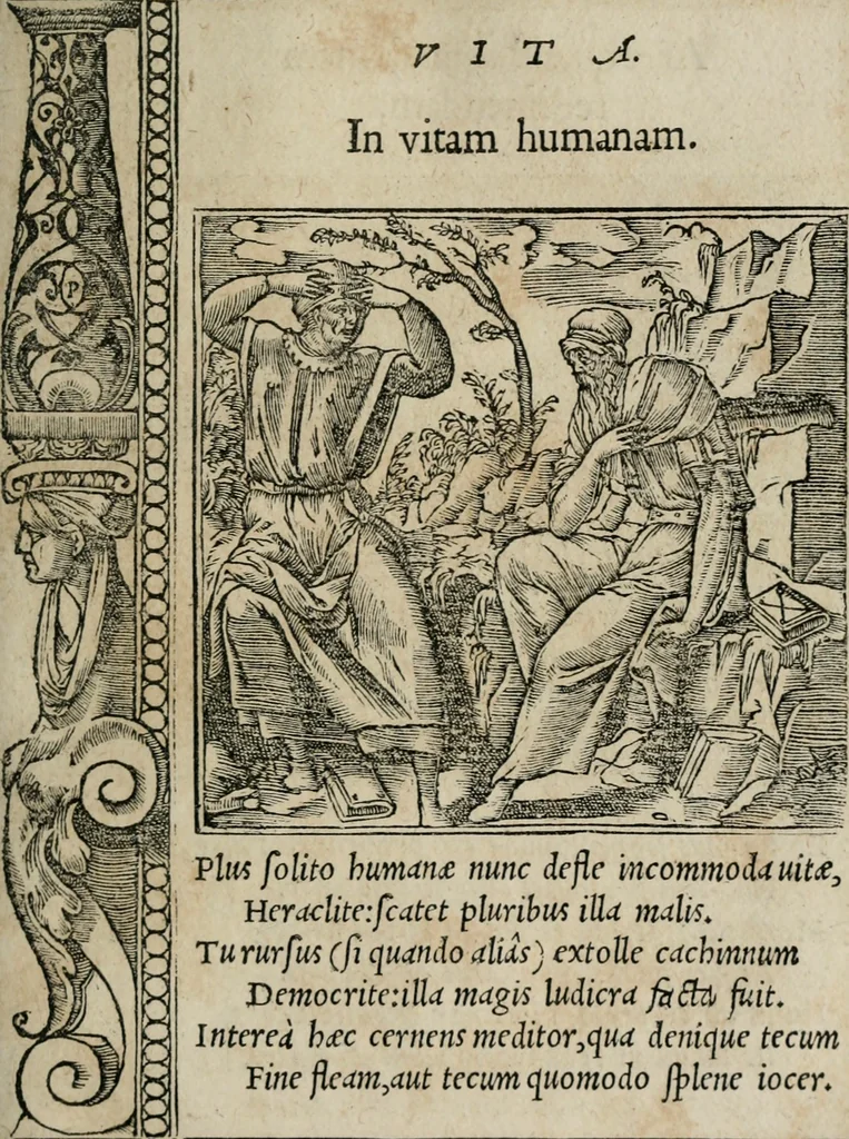 An illustration from Emblemata Andreae Alciati ..., 1548, leaf 122