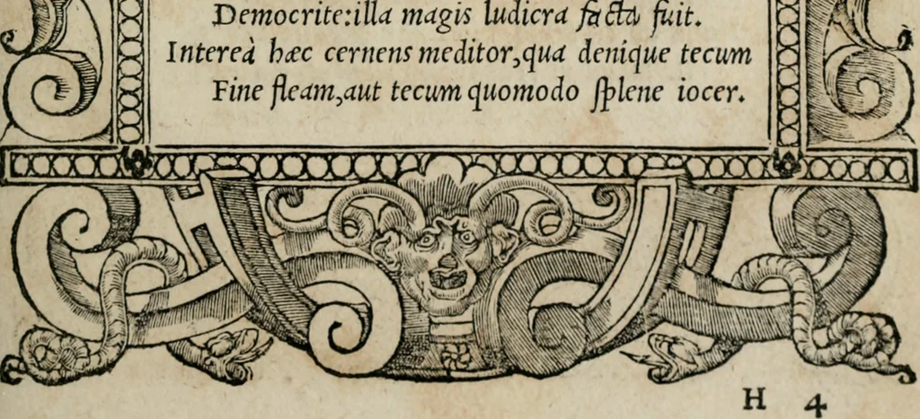 An illustration from Emblemata Andreae Alciati ..., 1548, leaf 122