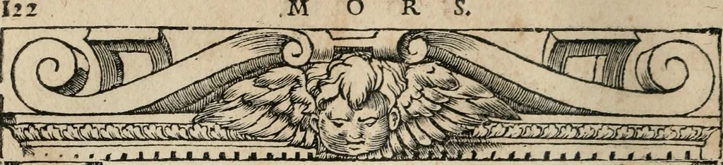 An illustration from Emblemata Andreae Alciati ..., 1548, leaf 125