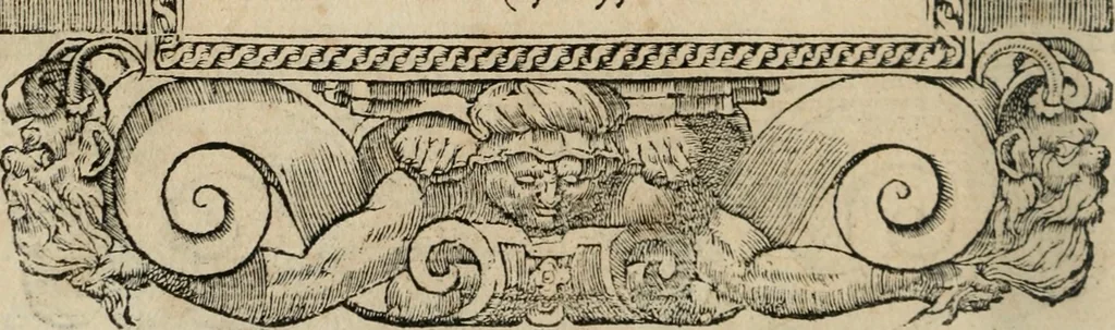 An illustration from Emblemata Andreae Alciati ..., 1548, leaf 13