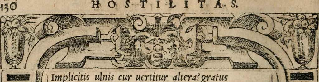 An illustration from Emblemata Andreae Alciati ..., 1548, leaf 133