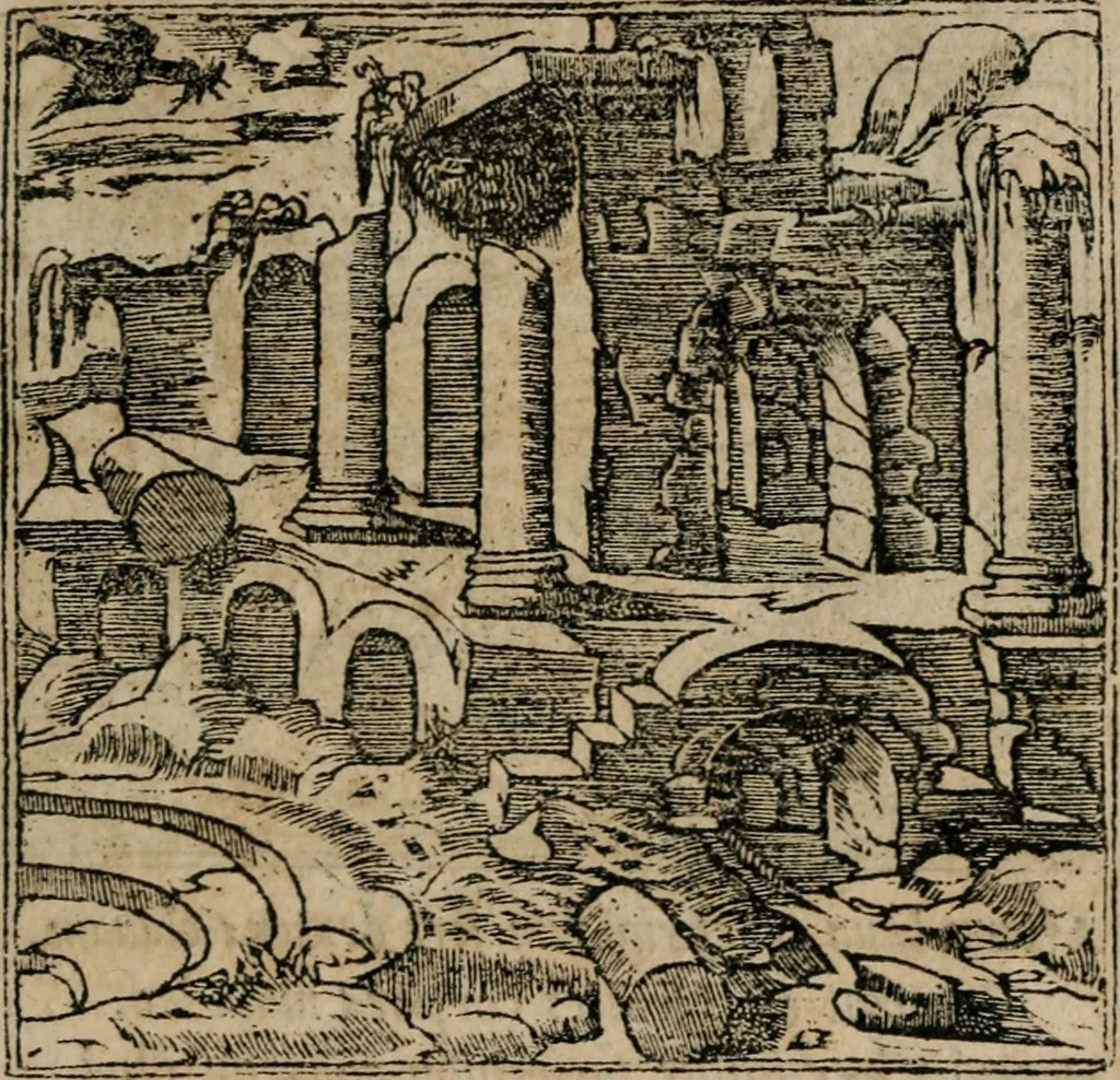 An illustration from Emblemata Andreae Alciati ..., 1548, leaf 146