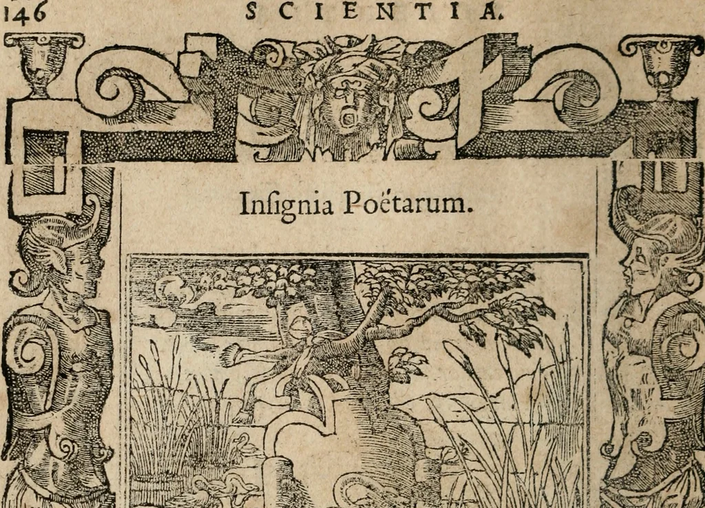 An illustration from Emblemata Andreae Alciati ..., 1548, leaf 149
