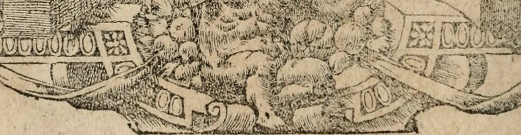 An illustration from Emblemata Andreae Alciati ..., 1548, leaf 151