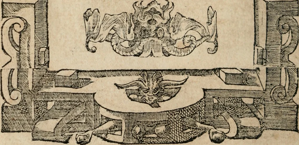 An illustration from Emblemata Andreae Alciati ..., 1548, leaf 155