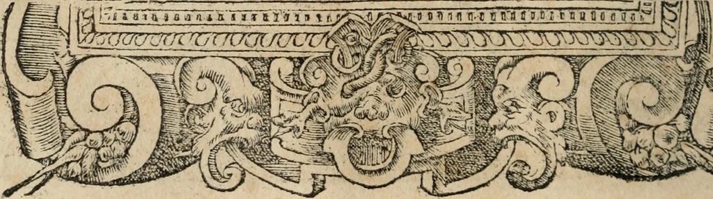 An illustration from Emblemata Andreae Alciati ..., 1548, leaf 165