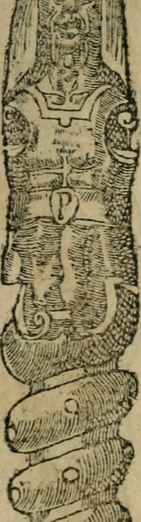 An illustration from Emblemata Andreae Alciati ..., 1548, leaf 166