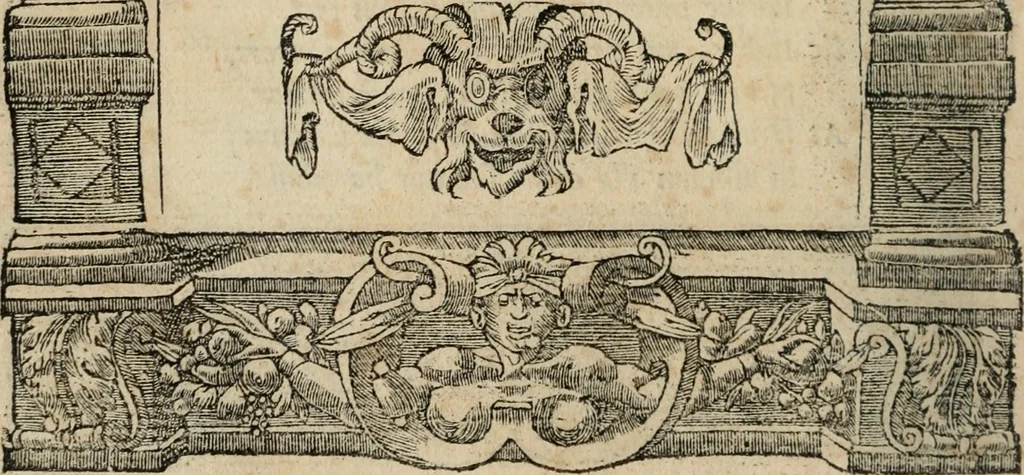 An illustration from Emblemata Andreae Alciati ..., 1548, leaf 17