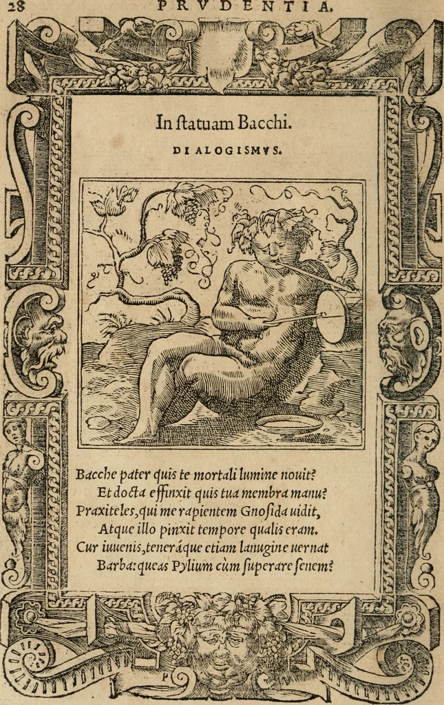 An illustration from Emblemata Andreae Alciati ..., 1548, leaf 31