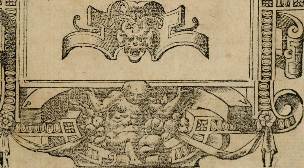 An illustration from Emblemata Andreae Alciati ..., 1548, leaf 32