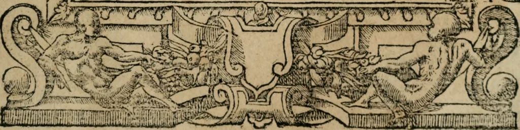 An illustration from Emblemata Andreae Alciati ..., 1548, leaf 34