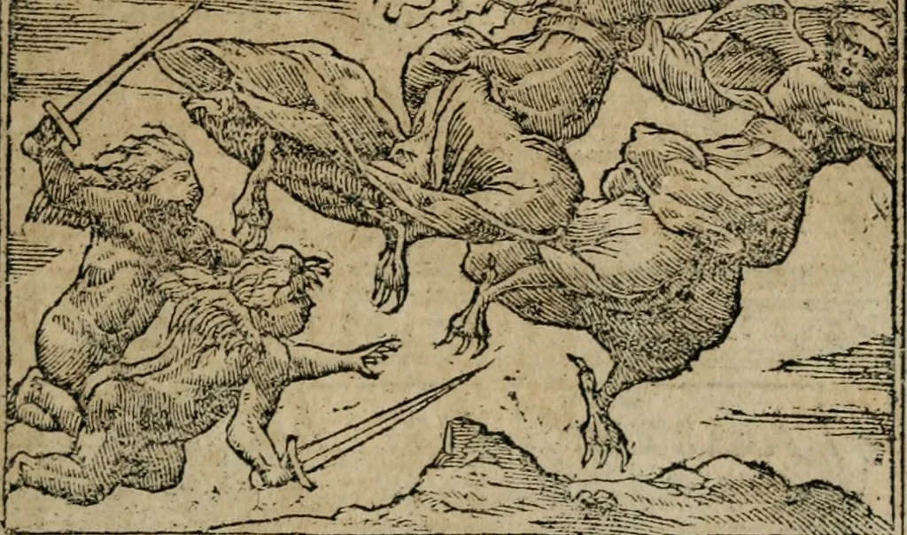An illustration from Emblemata Andreae Alciati ..., 1548, leaf 38