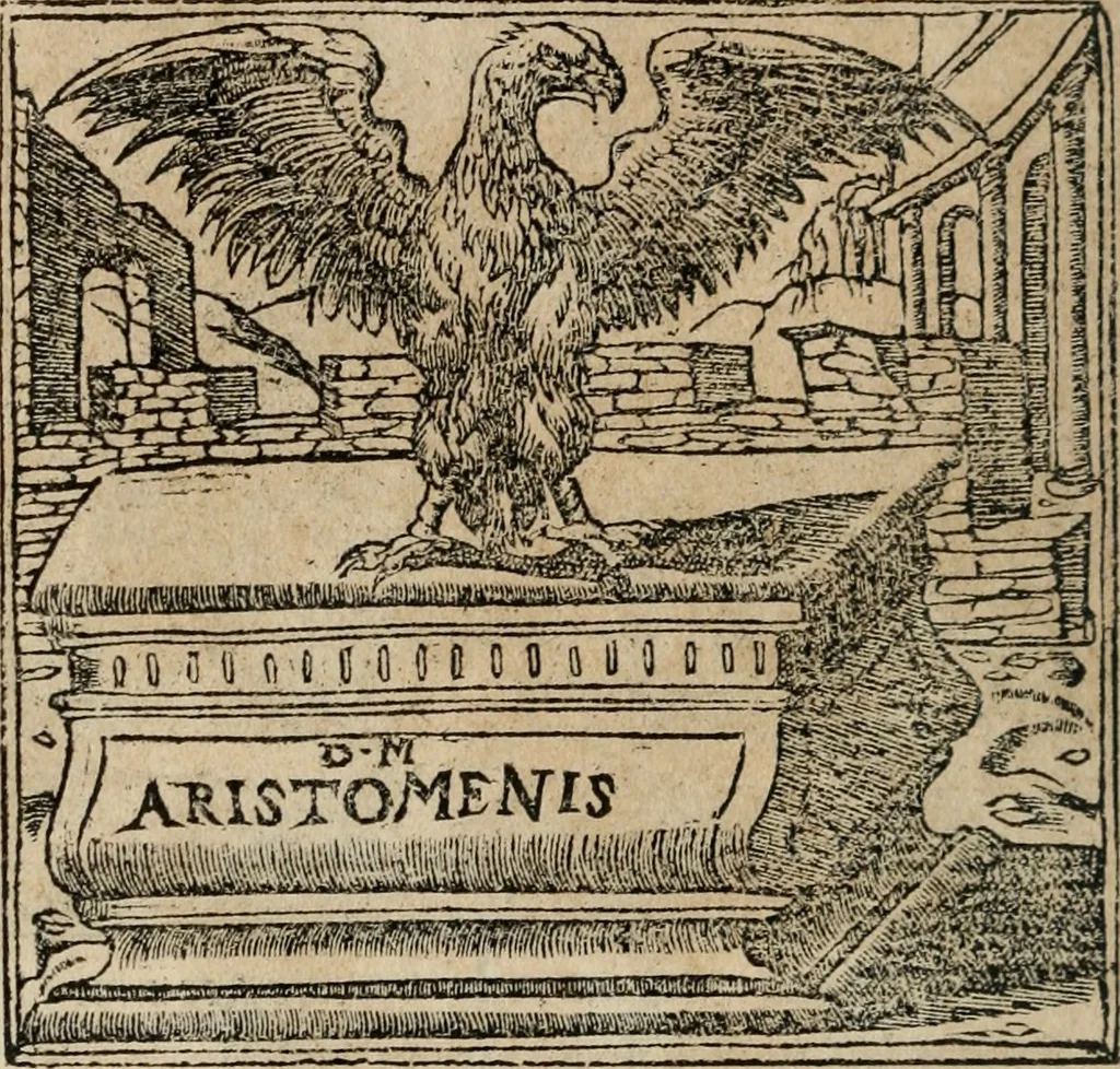 An illustration from Emblemata Andreae Alciati ..., 1548, leaf 39
