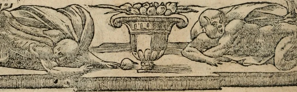 An illustration from Emblemata Andreae Alciati ..., 1548, leaf 41