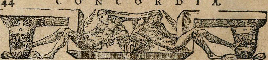 An illustration from Emblemata Andreae Alciati ..., 1548, leaf 47