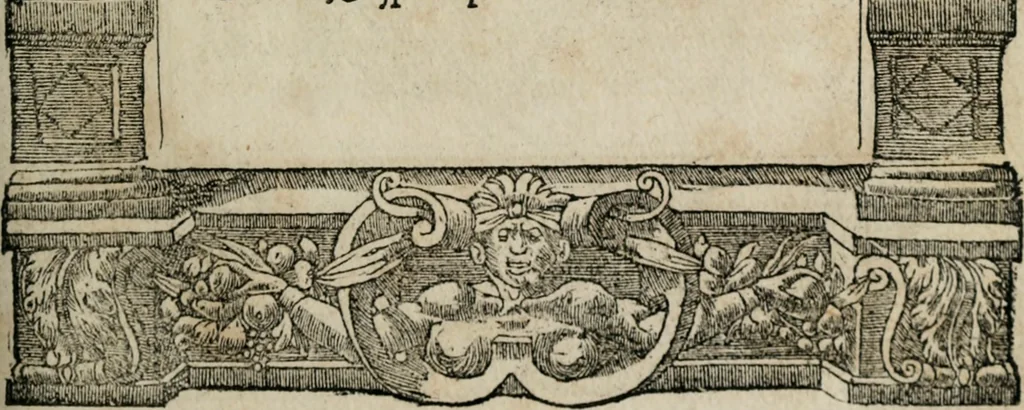 An illustration from Emblemata Andreae Alciati ..., 1548, leaf 56