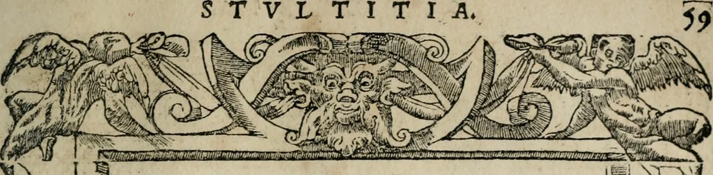 An illustration from Emblemata Andreae Alciati ..., 1548, leaf 62