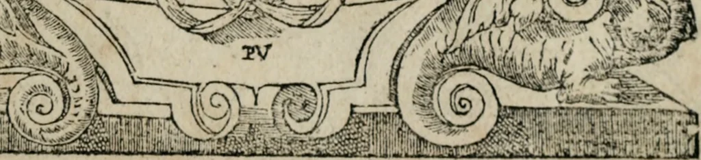 An illustration from Emblemata Andreae Alciati ..., 1548, leaf 62
