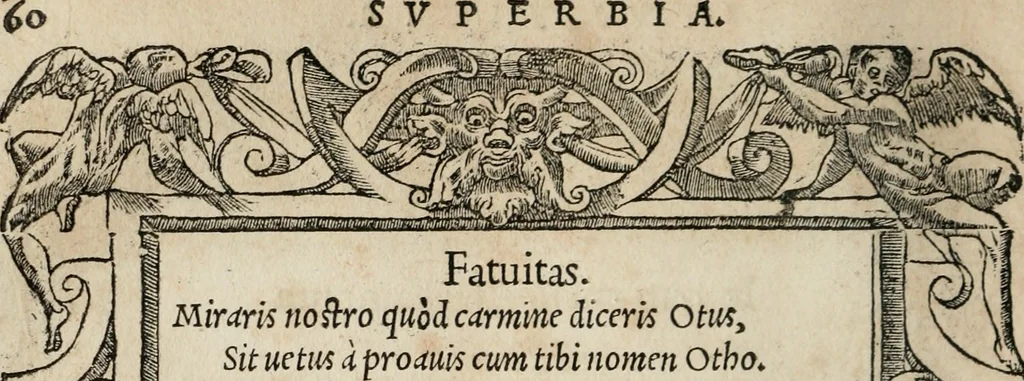 An illustration from Emblemata Andreae Alciati ..., 1548, leaf 63