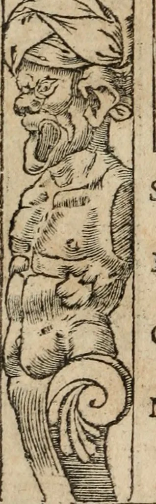 An illustration from Emblemata Andreae Alciati ..., 1548, leaf 73