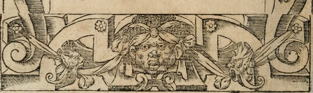 An illustration from Emblemata Andreae Alciati ..., 1548, leaf 73