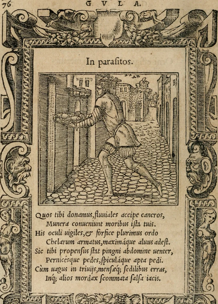An illustration from Emblemata Andreae Alciati ..., 1548, leaf 79