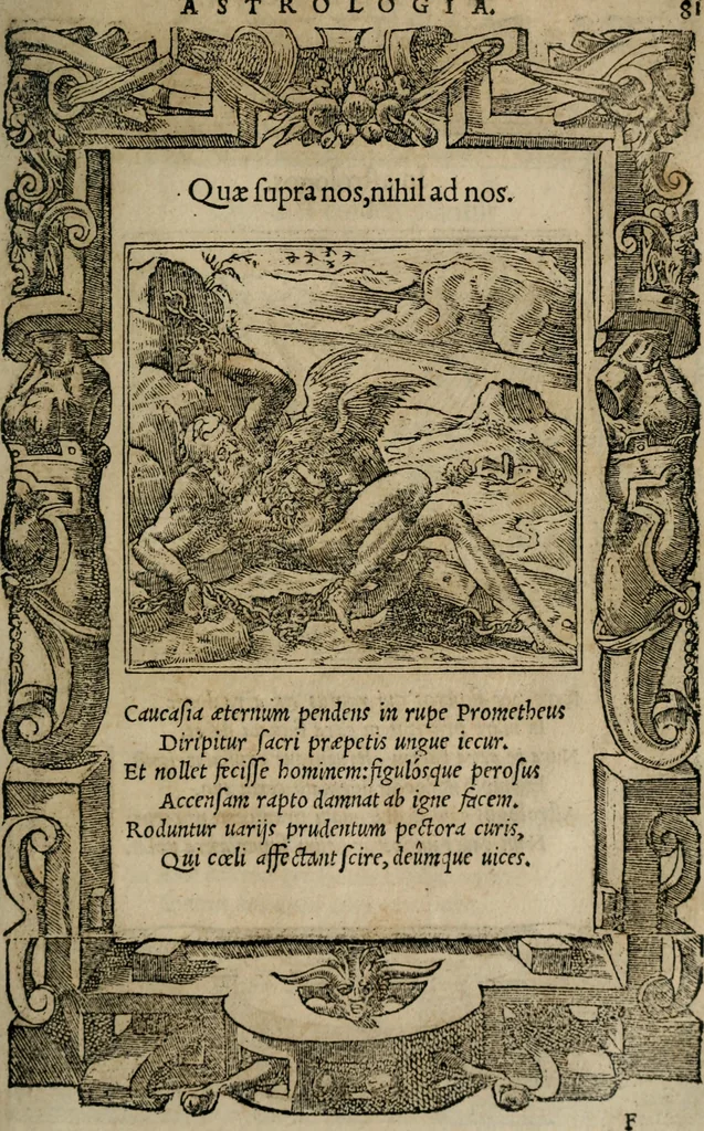 An illustration from Emblemata Andreae Alciati ..., 1548, leaf 84
