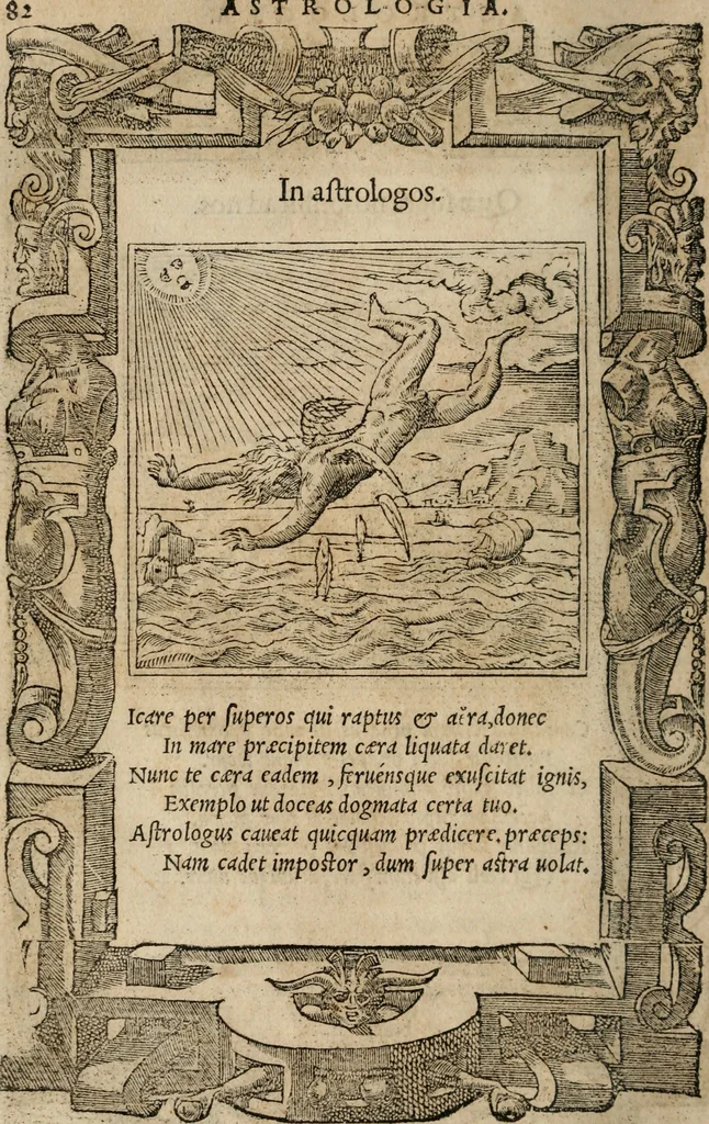 An illustration from Emblemata Andreae Alciati ..., 1548, leaf 85