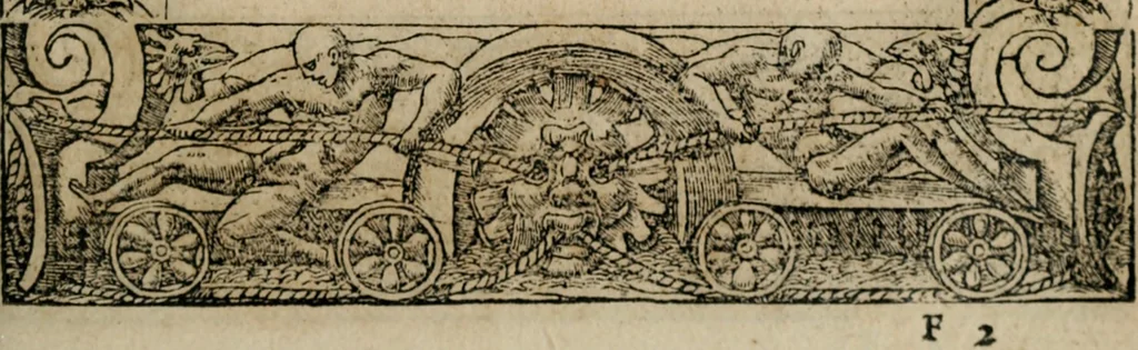 An illustration from Emblemata Andreae Alciati ..., 1548, leaf 86