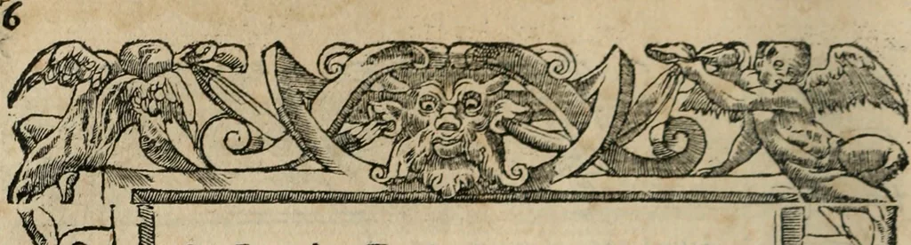 An illustration from Emblemata Andreae Alciati ..., 1548, leaf 9