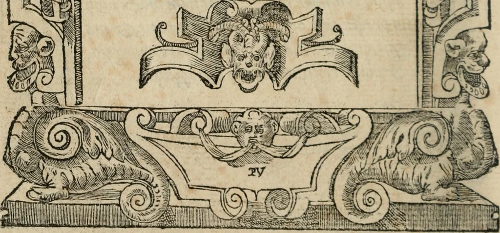 An illustration from Emblemata Andreae Alciati ..., 1548, leaf 9