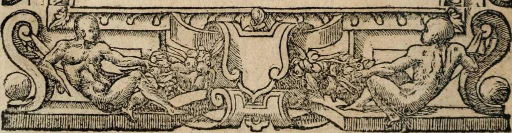 An illustration from Emblemata Andreae Alciati ..., 1548, leaf 95