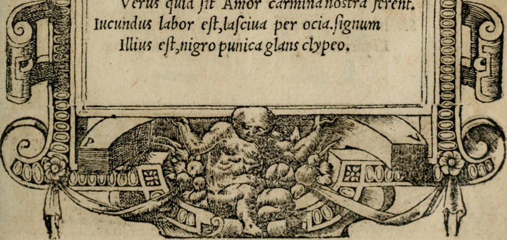 An illustration from Emblemata Andreae Alciati ..., 1548, leaf 96
