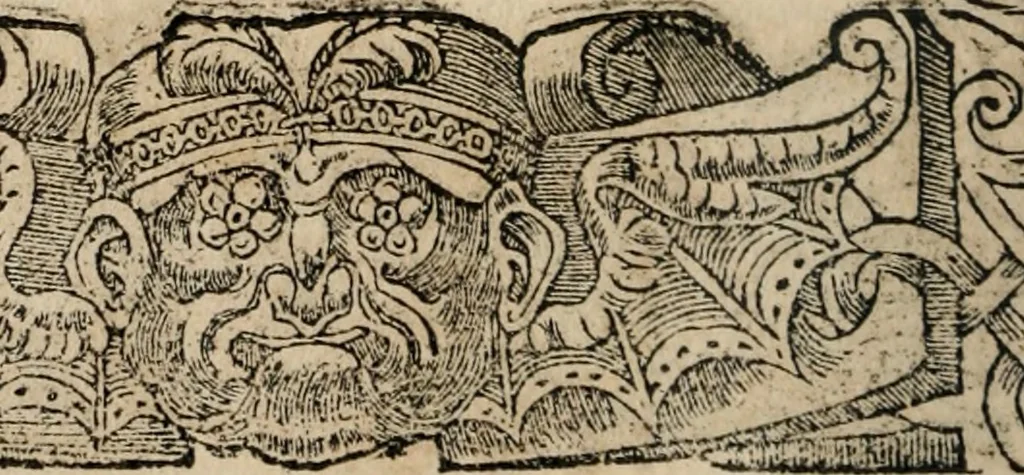 An illustration from Emblemata Andreae Alciati ..., 1548, leaf 99