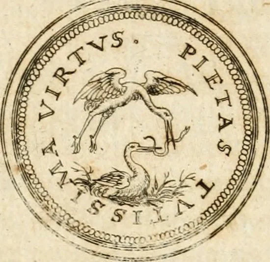 An illustration from Emblemata anniversaria Academiae Altorfinae : stvdiorvm ivventvtis exercitandorvm cavsa proposita et variorvm orationibvs exposita, 1597, leaf 107