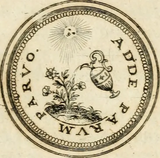 An illustration from Emblemata anniversaria Academiae Altorfinae : stvdiorvm ivventvtis exercitandorvm cavsa proposita et variorvm orationibvs exposita, 1597, leaf 112